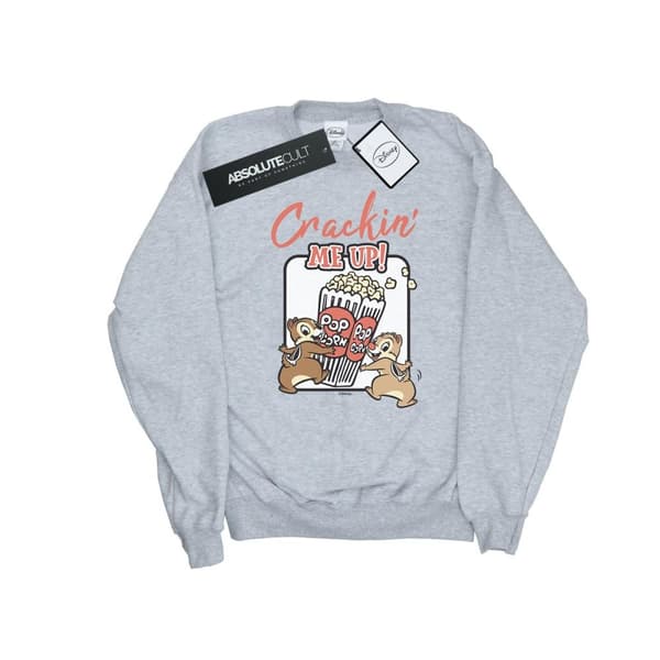Disney Sweatshirt - dam/dam Chip N Dale Crackin Me Up
