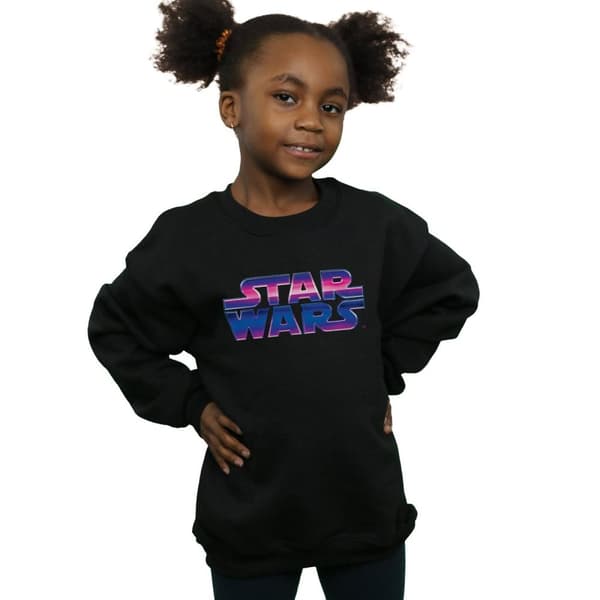 Star Wars Girls Neon Logo Sweatshirt