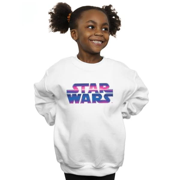 Star Wars Girls Neon Logo Sweatshirt
