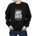 Pikkukuva 3 / 5: Star Wars Boys Han Solo Text Sweatshirt