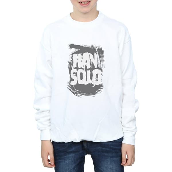 Star Wars Boys Han Solo Text Sweatshirt