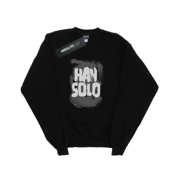 Star Wars Boys Han Solo Text Sweatshirt
