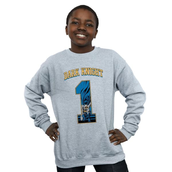 DC Comics Pojkar Batman Fotboll Dark Knight Sweatshirt