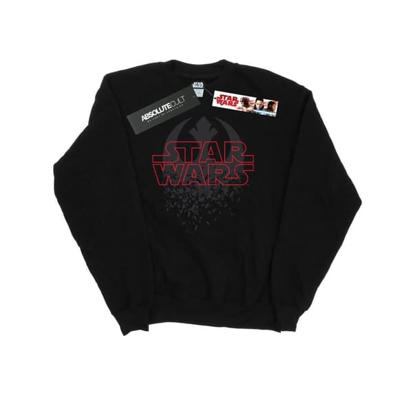 Star Wars The Last Jedi Shattered Emblem Sweatshirt - herr Black XXL
