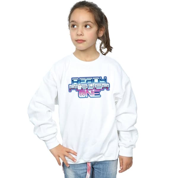 Ready Player One Girls Gradient Logo Sweatshirt