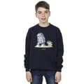 Miniatyrbild 2 av 3: Star Wars Sweatshirt med R2D2 och Grogu från The Mandalorian för pojkar