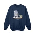 Miniatyrbild 1 av 3: Star Wars Sweatshirt med R2D2 och Grogu från The Mandalorian för pojkar