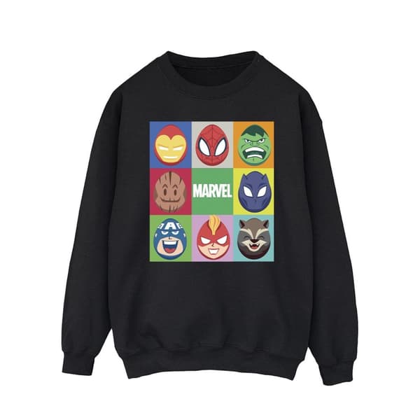 Marvel Mens Easter Eggs Sweatshirt