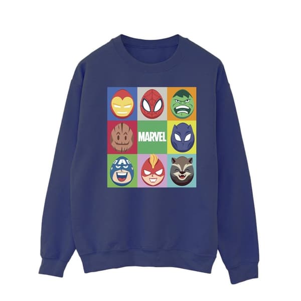 Marvel Mens Easter Eggs Sweatshirt