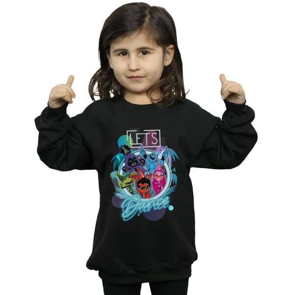 DC Comics Girls Teen Titans Go Let´s Dance Sweatshirt