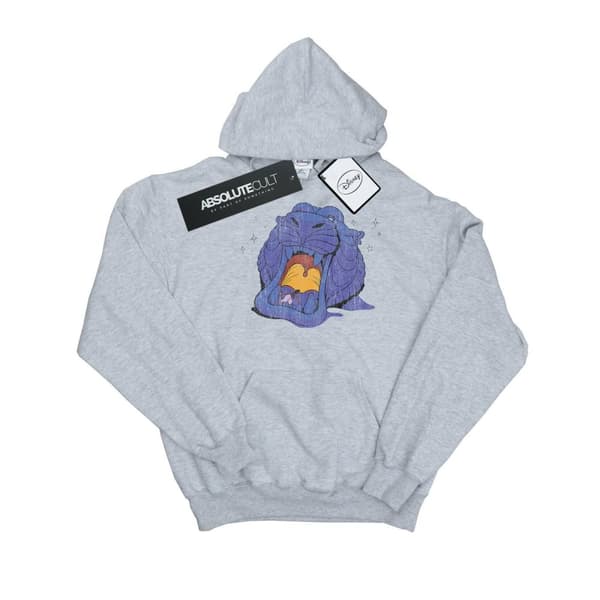 Disney Mens Aladdin Cave Of Wonders Distressed Hoodie