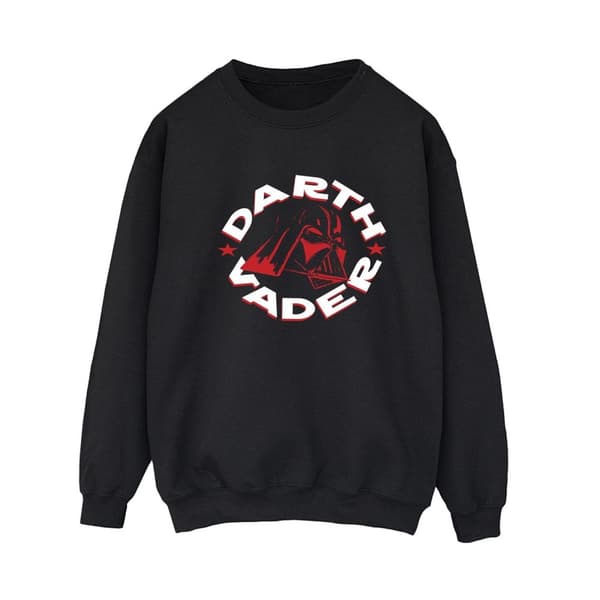 Star Wars Sweatshirt med Darth Vader-märke för kvinnor/damer