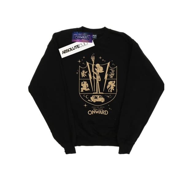 Disney Herr Onward Quest Crest Sweatshirt Black S