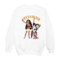Miniatyrbild 1 av 4: Disney Girls Wreck It Ralph Moana And Vanellope Sweatshirt