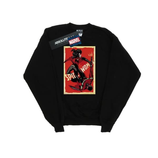 Marvel Boys Spider-Woman Fight Sweatshirt