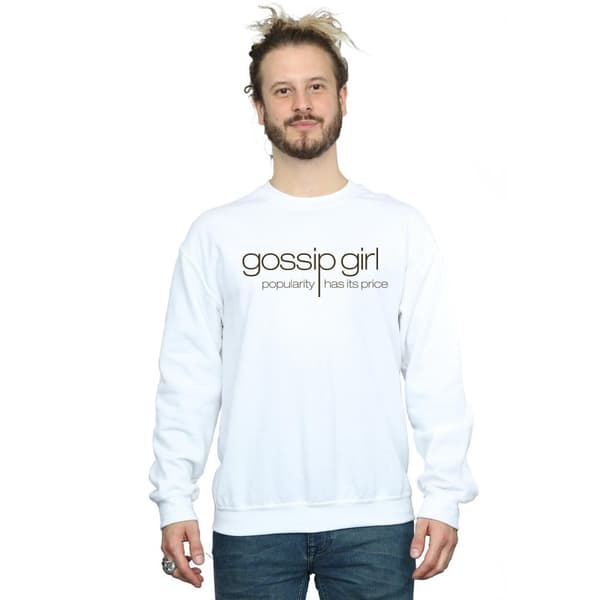 Gossip Girl Mens Classic Logo Sweatshirt