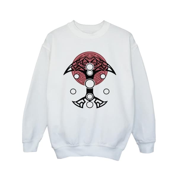 Marvel Girls Thor Love And Thunder Circles Sweatshirt