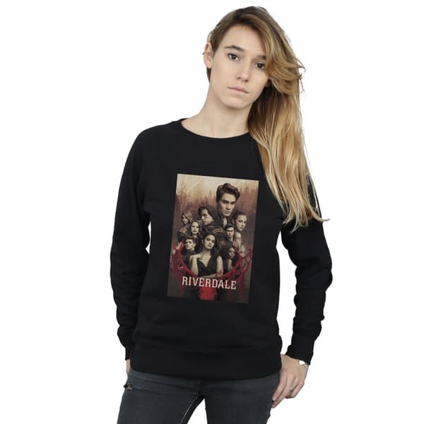 Riverdale Dam/kvinnor - Sweatshirt med hjortskalle