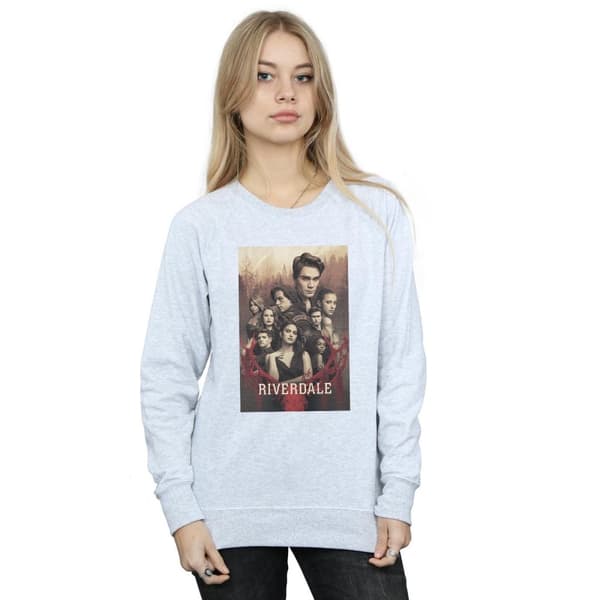 Riverdale Dam/kvinnor - Sweatshirt med hjortskalle