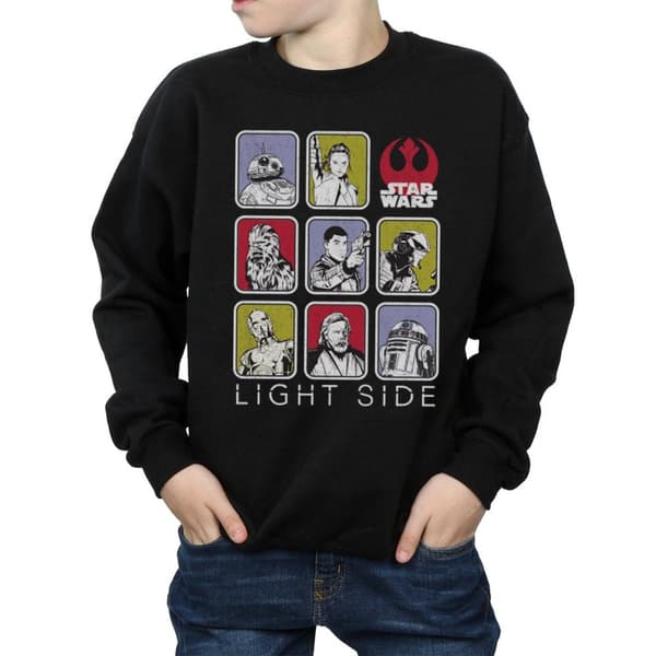 Star Wars Pojkar - Den sista jedi - Sweatshirt med flera karaktärer