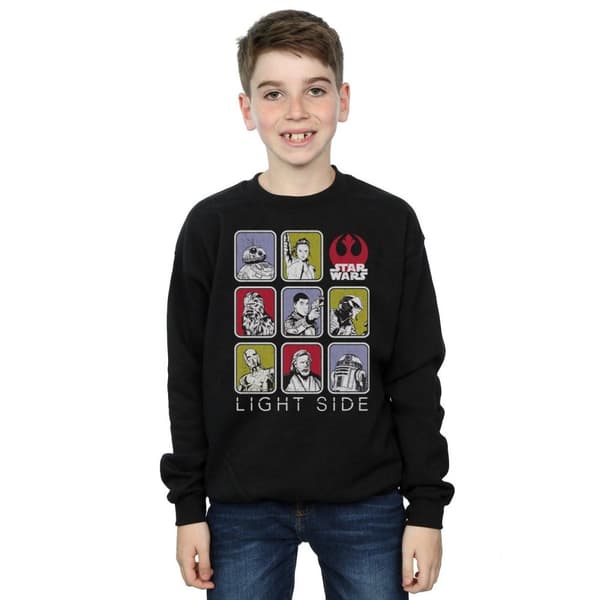 Star Wars Pojkar - Den sista jedi - Sweatshirt med flera karaktärer