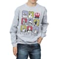 Miniatyrbild 3 av 5: Star Wars Pojkar - Den sista jedi - Sweatshirt med flera karaktärer