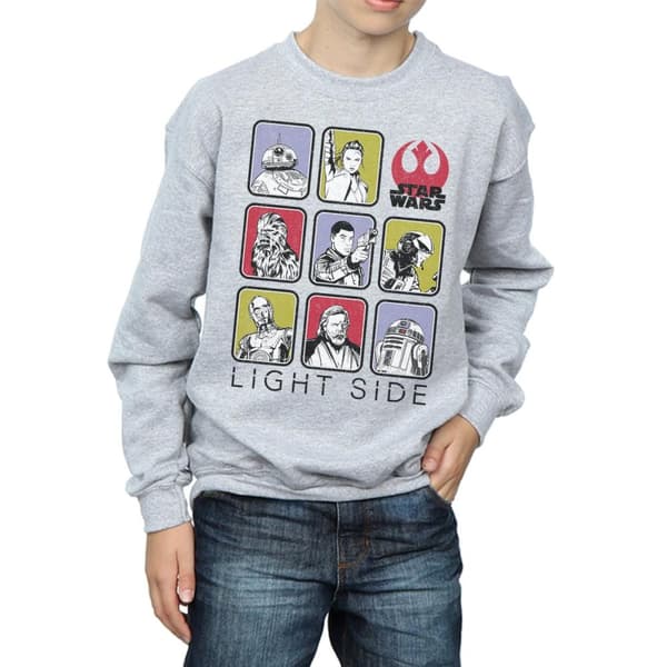 Star Wars Pojkar - Den sista jedi - Sweatshirt med flera karaktärer