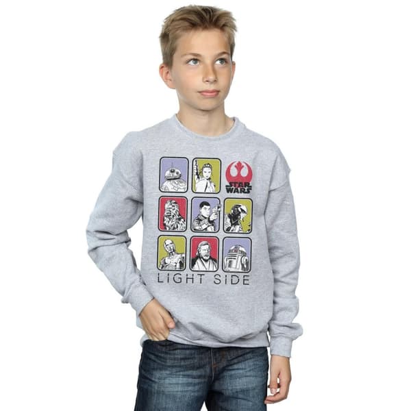 Star Wars Pojkar - Den sista jedi - Sweatshirt med flera karaktärer