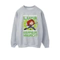 Miniatyrbild 1 av 2: Marvel Dam/Tjej St Patrick´s Day Black Widow Luck Sweatshirt
