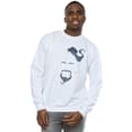 Miniatyrbild 2 av 3: Disney Sweatshirt med blått ansikte - Aladdin-filmen Genie