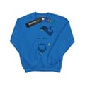 Miniatyrbild 1 av 3: Disney Sweatshirt med blått ansikte - Aladdin-filmen Genie