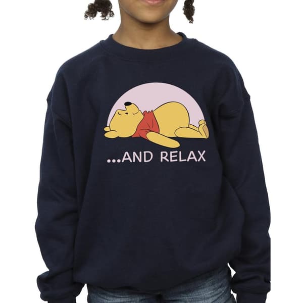Disney Girls Winnie The Pooh Relax Sweatshirt