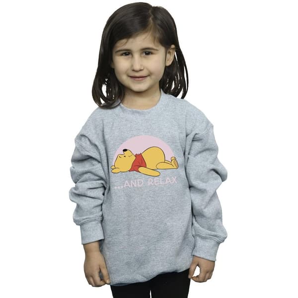 Disney Girls Winnie The Pooh Relax Sweatshirt