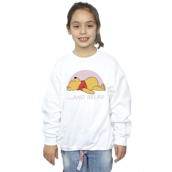 Disney Girls Winnie The Pooh Relax Sweatshirt