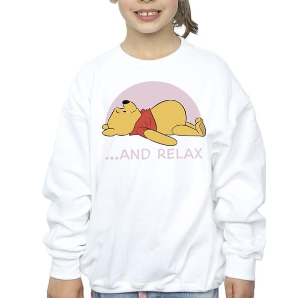 Disney Girls Winnie The Pooh Relax Sweatshirt