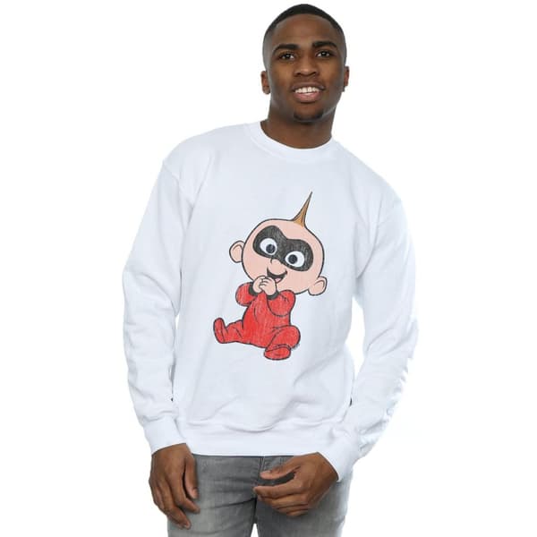 Disney Mens Incredibles 2 Jack Jack Sweatshirt