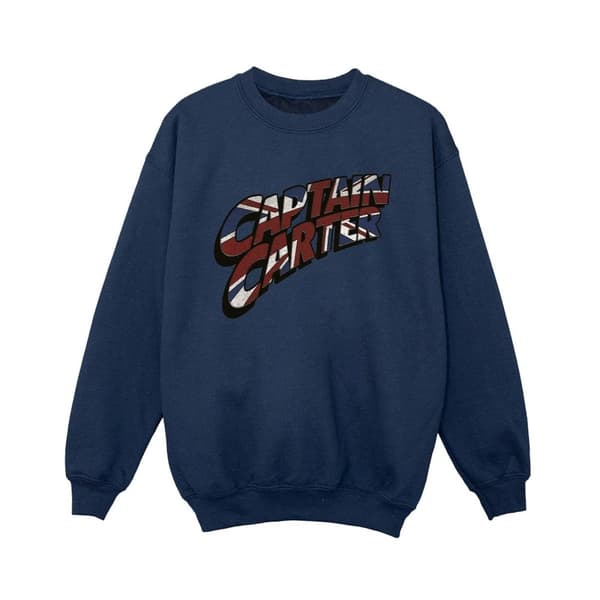 Marvel Pojkar What If Kapten Carter Sweatshirt