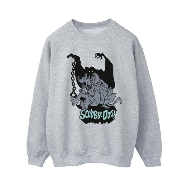 Scooby Doo Dam/Tjej Scared Jump Sweatshirt