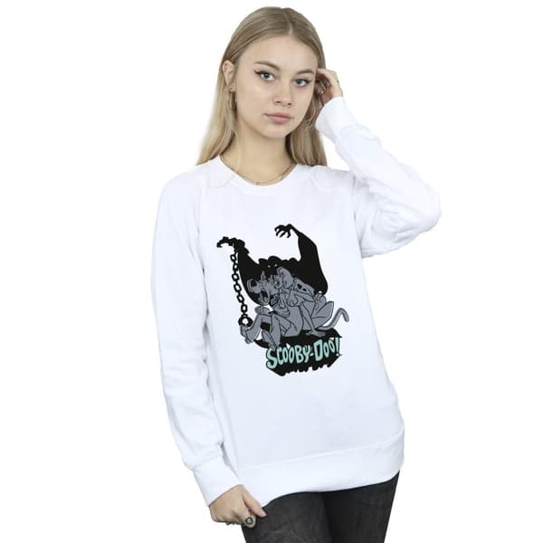 Scooby Doo Dam/Tjej Scared Jump Sweatshirt