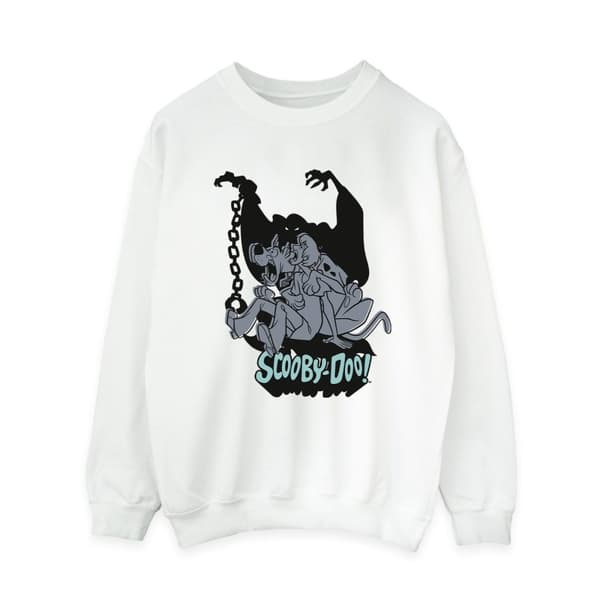 Scooby Doo Dam/Tjej Scared Jump Sweatshirt