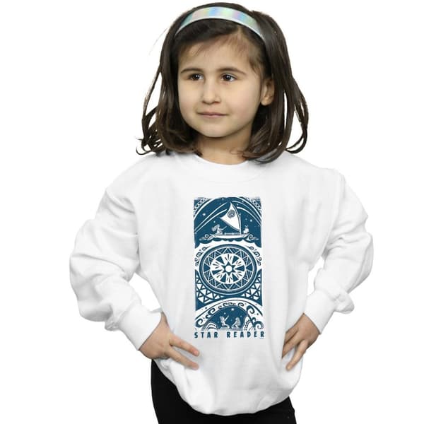 Disney Moana Star Reader-tröja för flickor