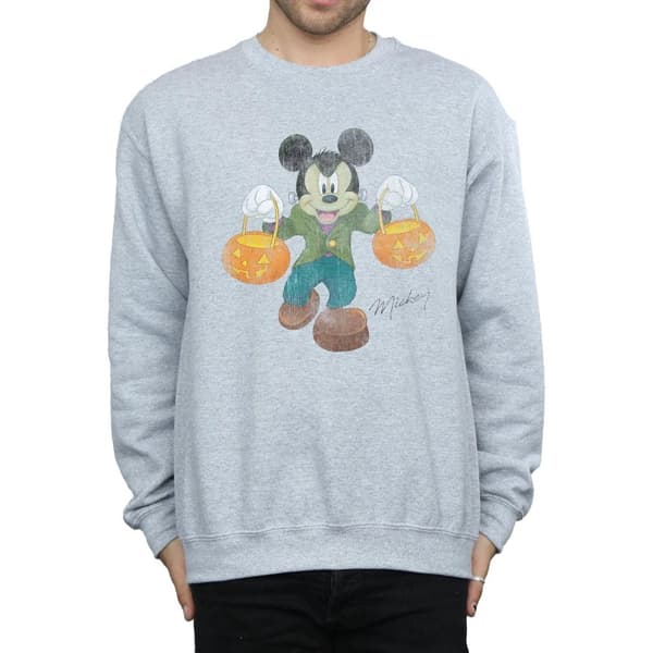 Disney Mens Frankenstein Mickey Mouse Sweatshirt