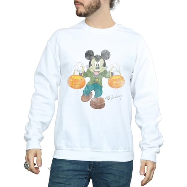 Disney Mens Frankenstein Mickey Mouse Sweatshirt