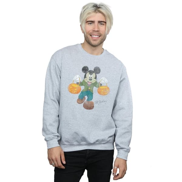 Disney Mens Frankenstein Mickey Mouse Sweatshirt