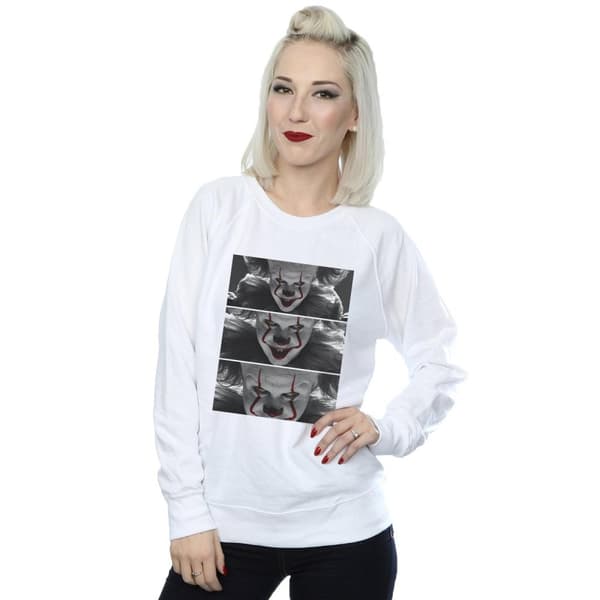 It Chapter 2 Dam/kvinnor Pennywise Foto Close-Up Sweatshirt