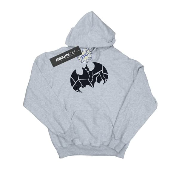 DC Comics Womens/Ladies Batman One Colour Shield Hoodie