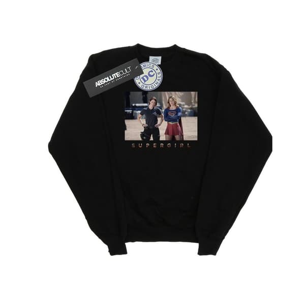 DC Comics Girls Supergirl TV Series Sisters Photograph Sweatshirt