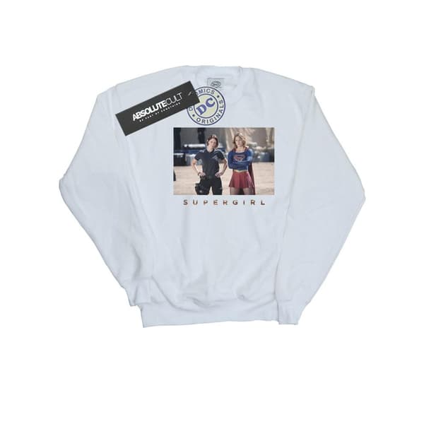 DC Comics Supergirl TV Series Sisters Photograph Sweatshirt för tjejer