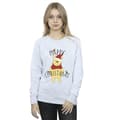 Miniatyrbillede 3 af 4: Disney Womens/Ladies Winnie The Pooh Happy Christmas Holly Sweatshirt