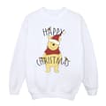 Miniatyrbillede 1 af 4: Disney Womens/Ladies Winnie The Pooh Happy Christmas Holly Sweatshirt